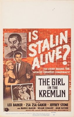 The Girl in the Kremlin Metal Framed Poster