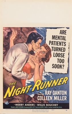 The Night Runner Metal Framed Poster