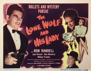 The Lone Wolf and His Lady Metal Framed Poster