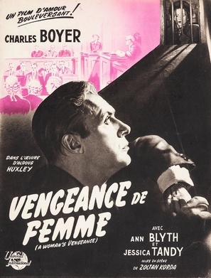 A Woman's Vengeance Metal Framed Poster
