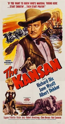 The Kansan Wooden Framed Poster