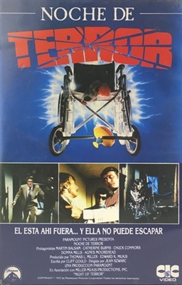 Night of Terror Metal Framed Poster