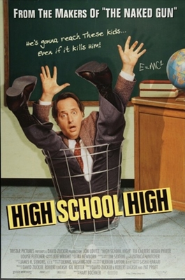 High School High Wooden Framed Poster