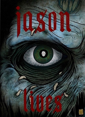 Friday the 13th Part VI: Jason Lives Wooden Framed Poster