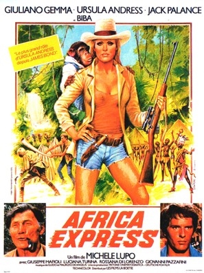 Africa Express Metal Framed Poster