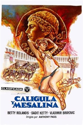 Caligula et Messaline Poster with Hanger