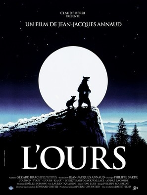 L'ours Poster with Hanger