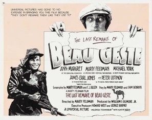 The Last Remake of Beau Geste Poster with Hanger