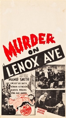 Murder on Lenox Avenue pillow