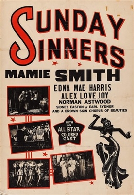 Sunday Sinners Metal Framed Poster