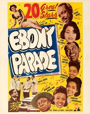 Ebony Parade Canvas Poster