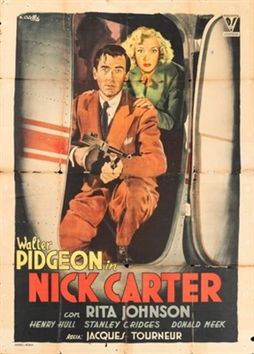 Nick Carter, Master Detective Metal Framed Poster