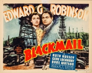 Blackmail Canvas Poster