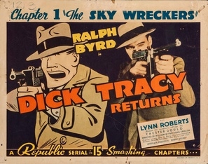 Dick Tracy Returns Metal Framed Poster