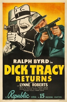 Dick Tracy Returns Metal Framed Poster