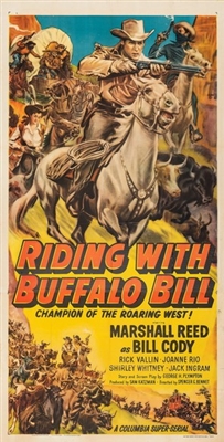 Riding with Buffalo Bill Stickers 1877186