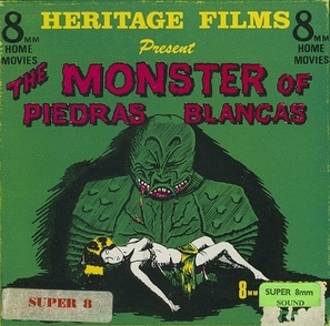 The Monster of Piedras Blancas Wooden Framed Poster