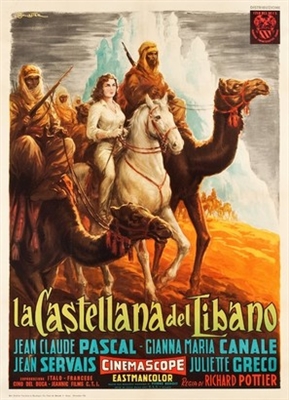 La châtelaine du Liban Poster with Hanger