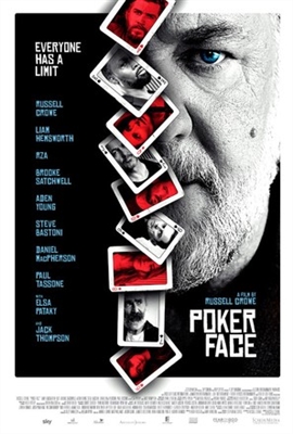 Poker Face Metal Framed Poster