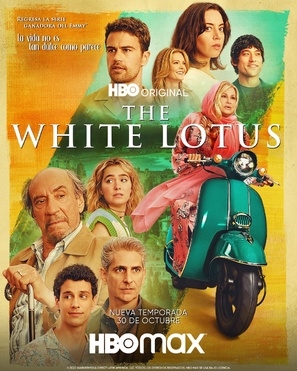The White Lotus Poster with Hanger