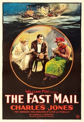 The Fast Mail Wood Print