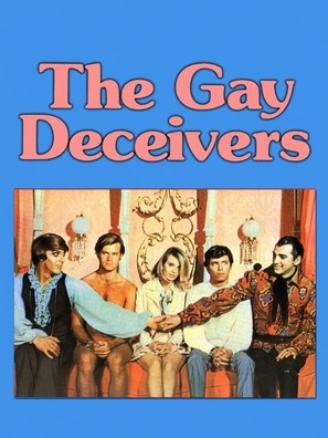 The Gay Deceivers Poster with Hanger