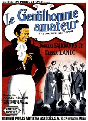 The Amateur Gentleman poster