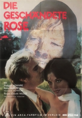 La rose écorchée Metal Framed Poster