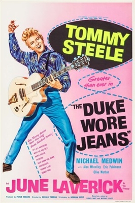 The Duke Wore Jeans Poster with Hanger