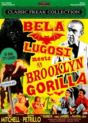 Bela Lugosi Meets a Brooklyn Gorilla Wood Print