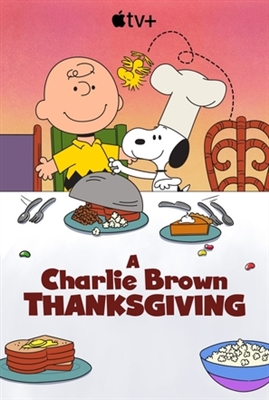 A Charlie Brown Thanksgiving Poster with Hanger