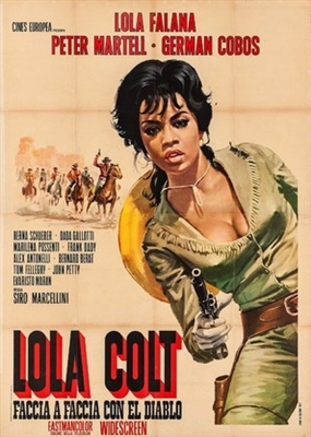 Lola Colt Metal Framed Poster