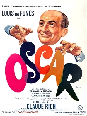 Oscar Metal Framed Poster