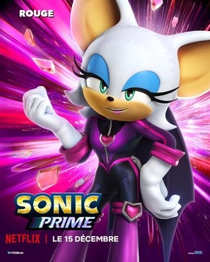Sonic Prime Wooden Framed Poster