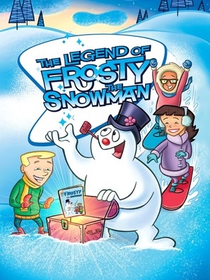 Legend of Frosty the Snowman Wooden Framed Poster