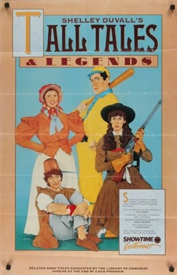 &quot;Tall Tales &amp; Legends&quot; Wooden Framed Poster