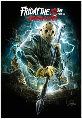Friday the 13th Part VI: Jason Lives Canvas Poster
