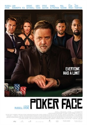 Poker Face Metal Framed Poster