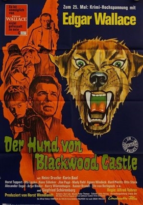 Der Hund von Blackwood Castle Poster with Hanger