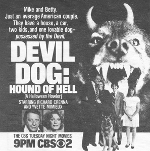 Devil Dog: The Hound of Hell pillow