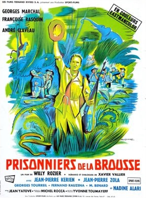 Prisonniers de la brousse  Poster with Hanger