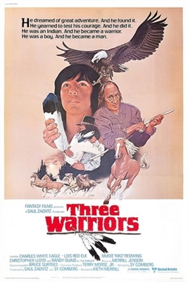 Three Warriors Wooden Framed Poster