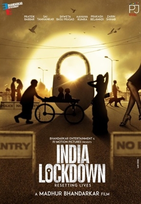 India Lockdown Poster with Hanger