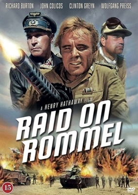 Raid on Rommel pillow