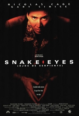 Snake Eyes Metal Framed Poster