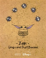 Zen - Grogu and Dust Bunnies Mouse Pad 1885098