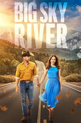 Big Sky River Canvas Poster