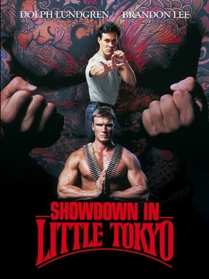 Showdown In Little Tokyo Poster with Hanger