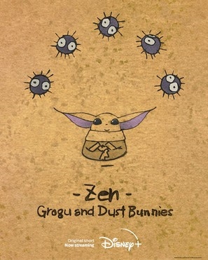 Zen - Grogu and Dust Bunnies Mouse Pad 1886013