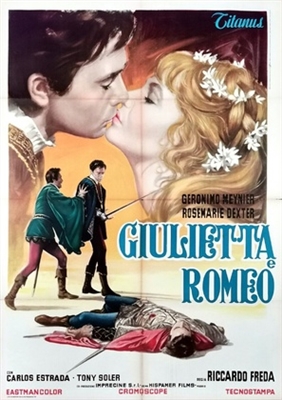 Romeo e Giulietta Canvas Poster